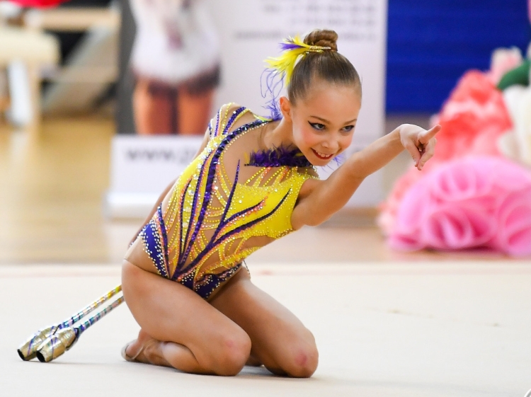 Художественная гимнастика мяч выступление