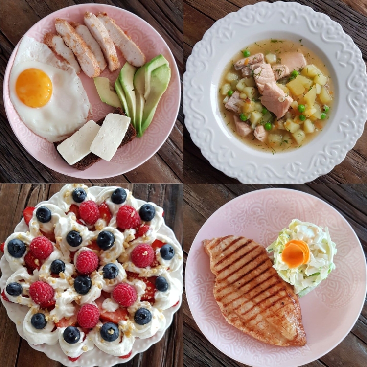 Завтрак обед полдник