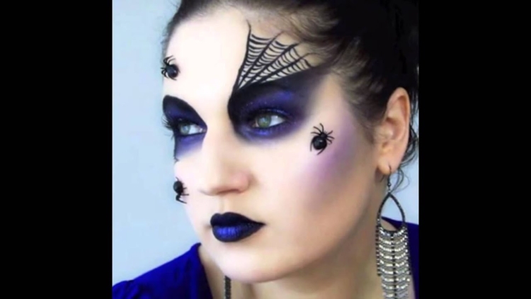 Аквагрим для женщин пиковой дамы