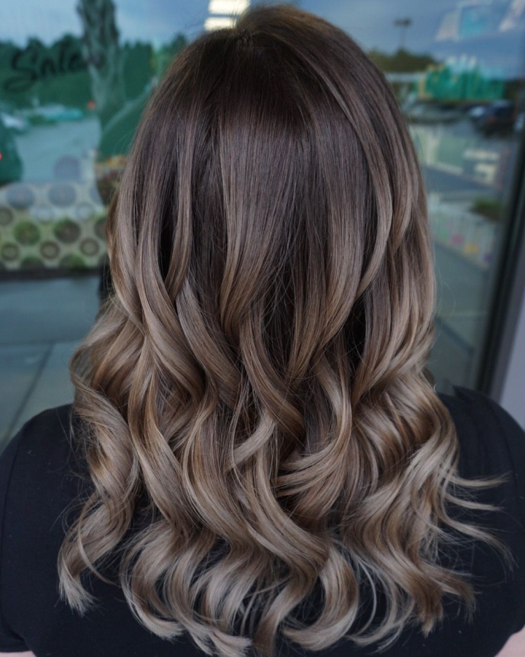 Капучиновый балаяж