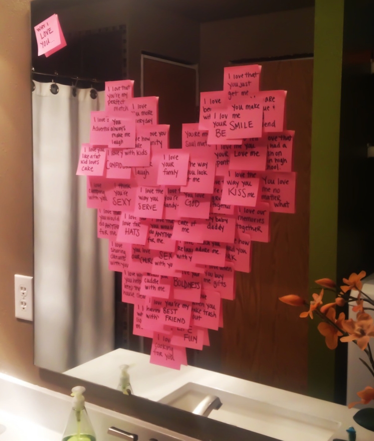 Сюрприз любимому на годовщину