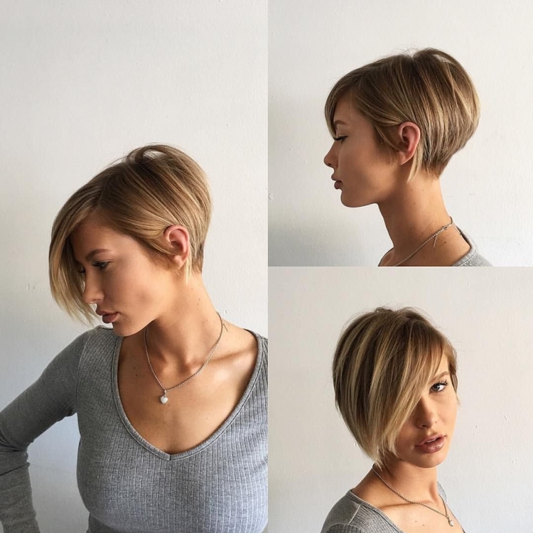 Пикси Боб стрижка на тонкие волосы