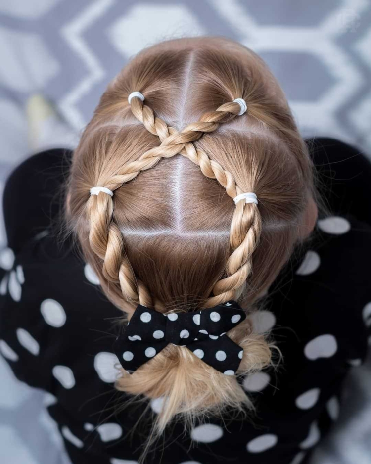 Простые причёски для девочек