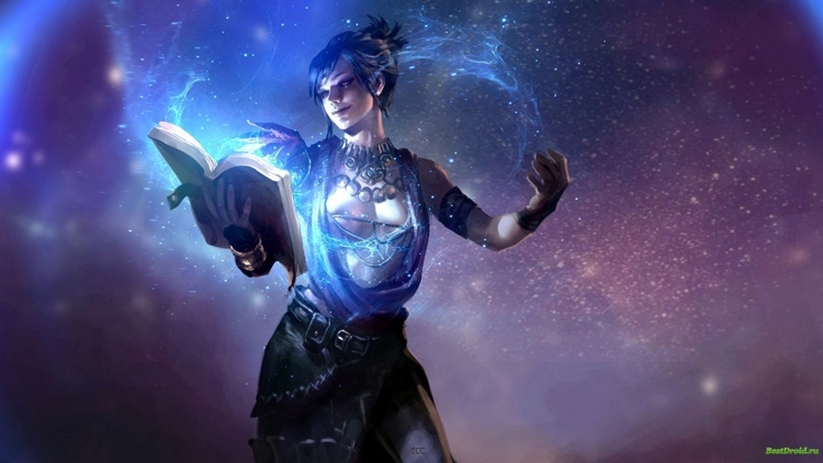 Морриган Dragon age арт