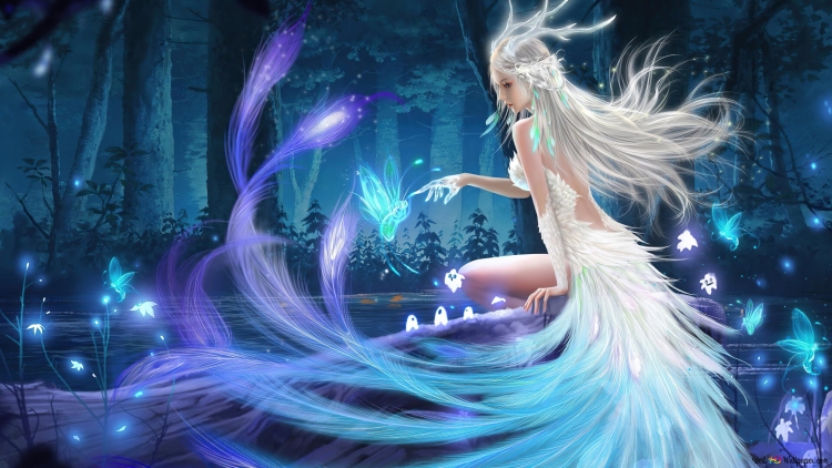 Красивая волшебница