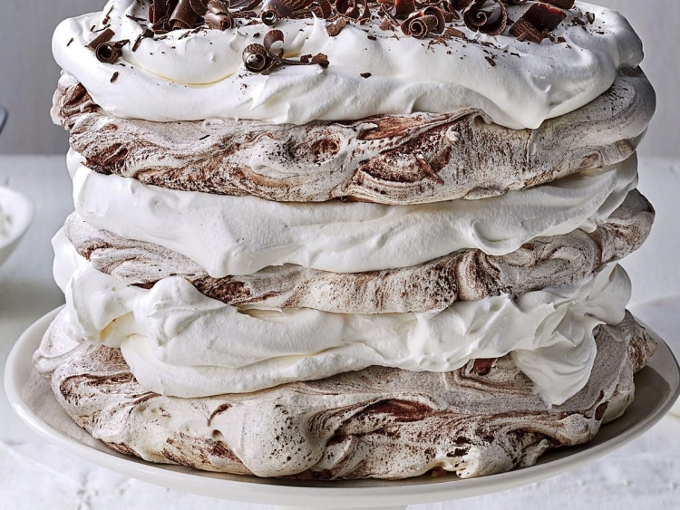 Торт из безе меренги