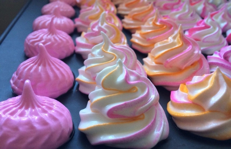 Итальянские французские меренги Павлова