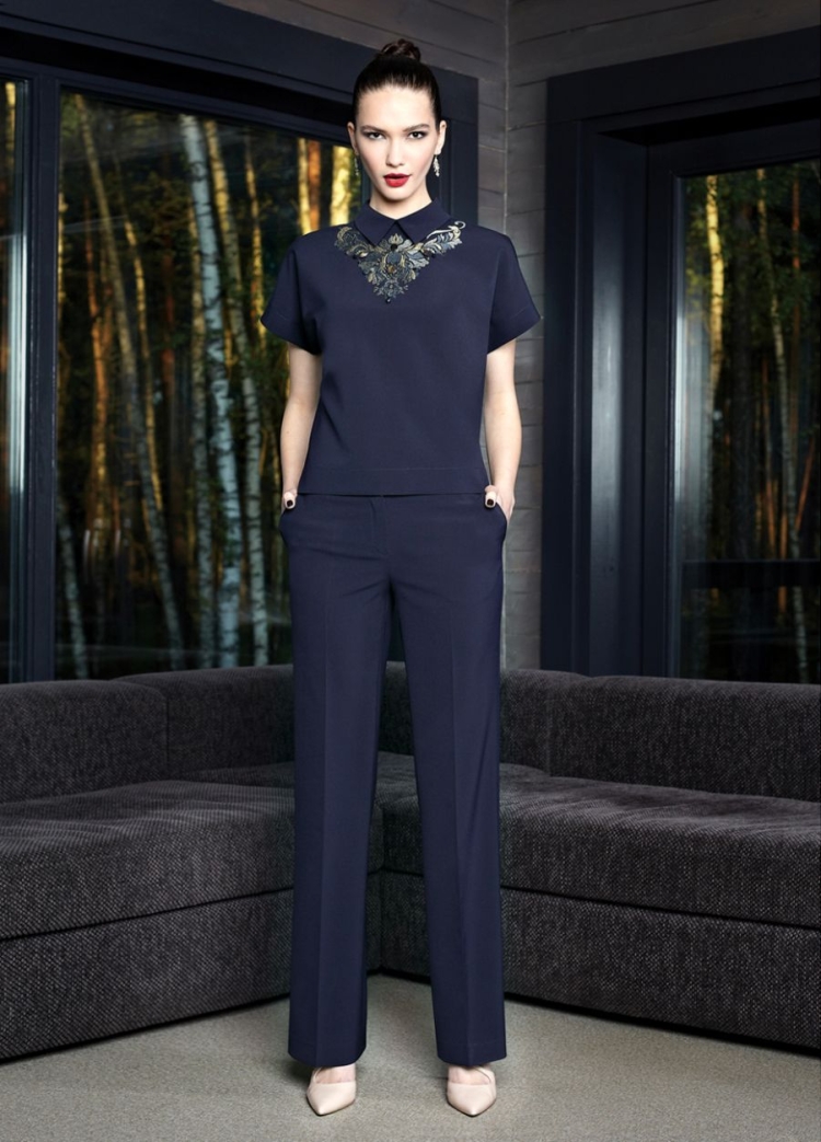 Брючный костюм женский Вечерний