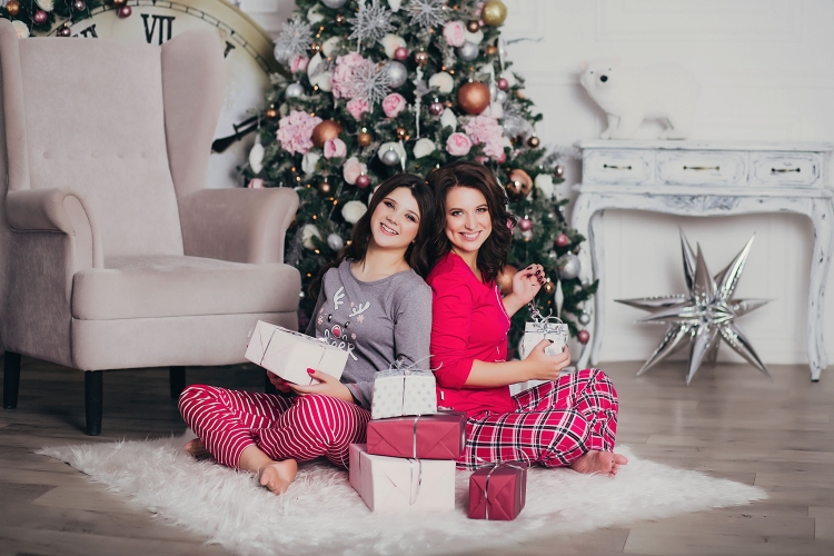 Новогодняя фотосессия в студии