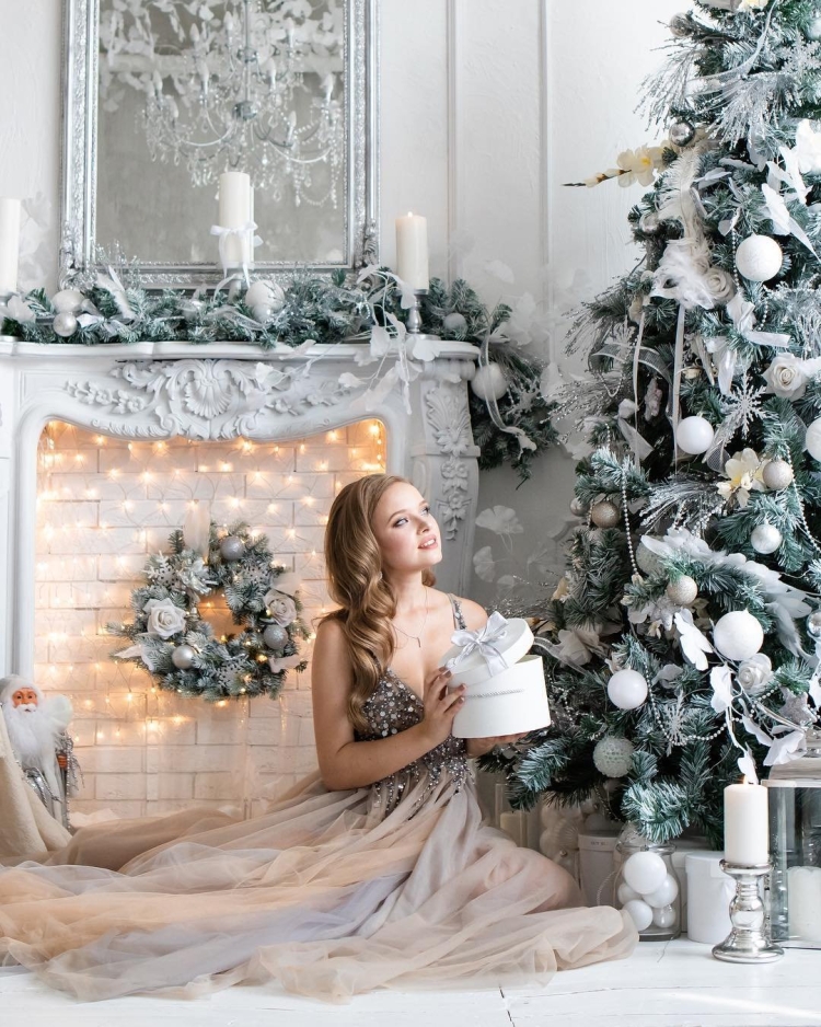 Новогодняя фотосессия в студии