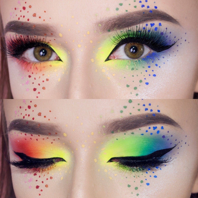 Необычный макияж пошагово