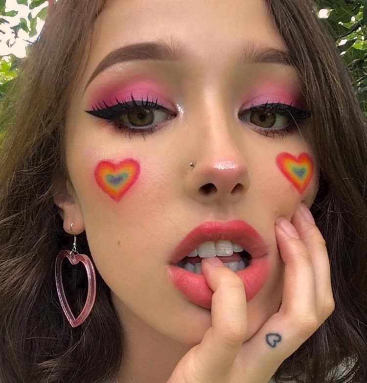 Прикольные макияжи для подростков