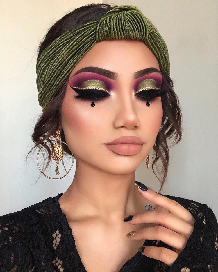 Необычный макияж на выпускной