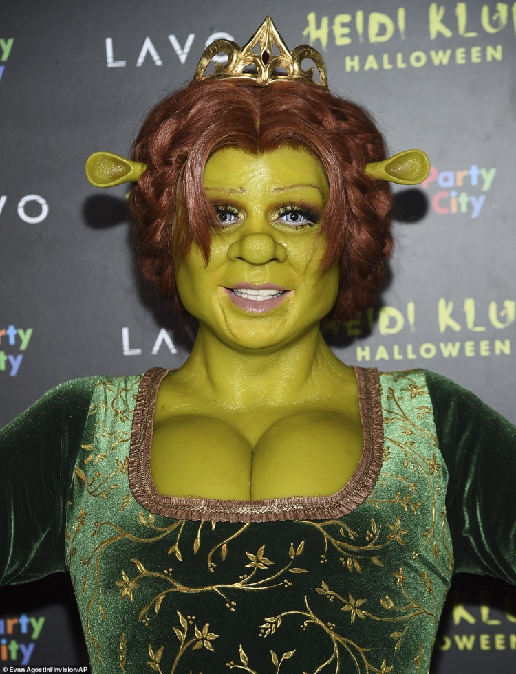 Хайди Клум Хэллоуин Фиона