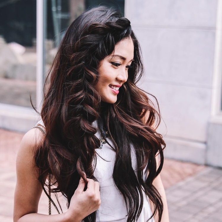 Модные укладки на длинные волосы