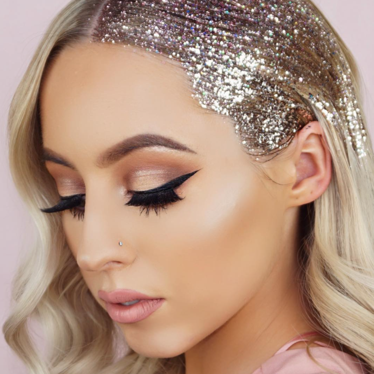 Блестки для волос