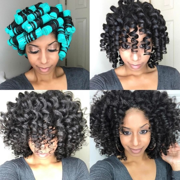 Бигуди для афро кудрей