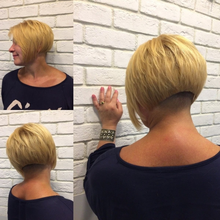 Градуированный Боб с высоким затылком