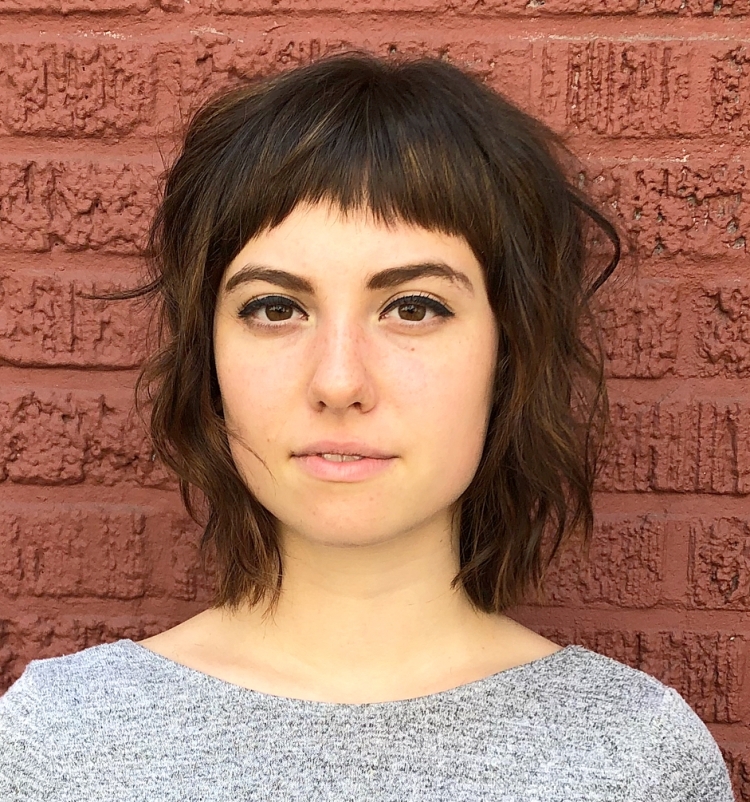 Чёлка бейби бэнг