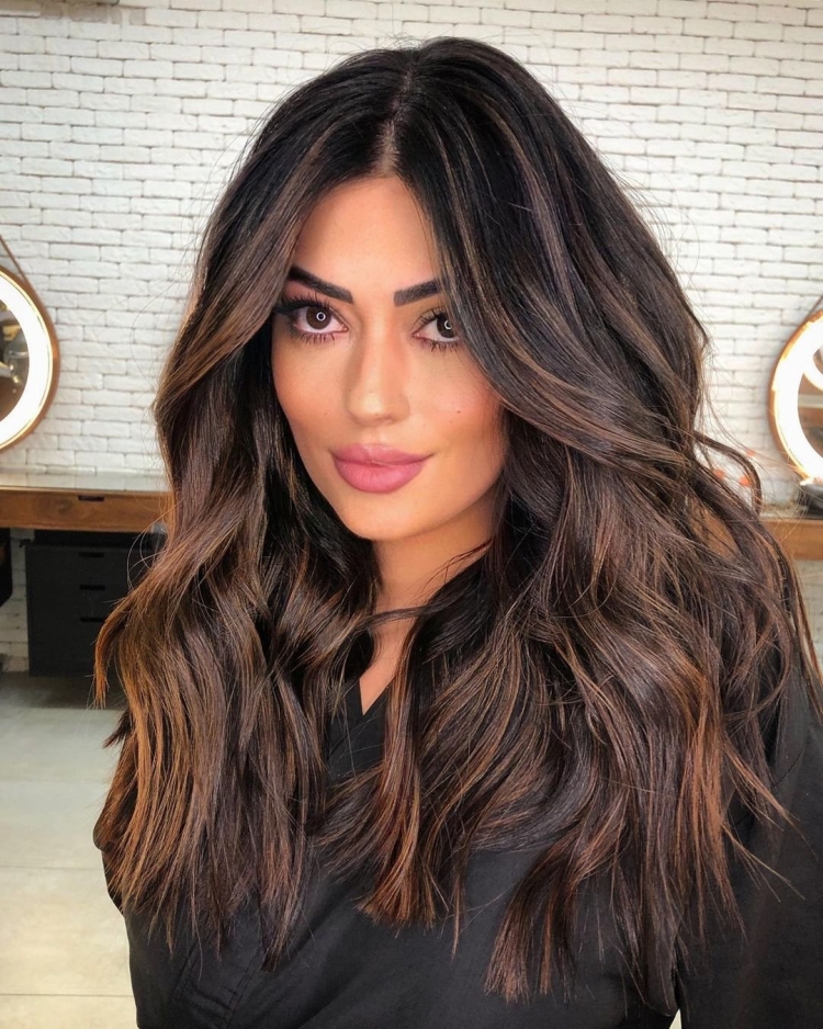 Брюнетка цвет волос