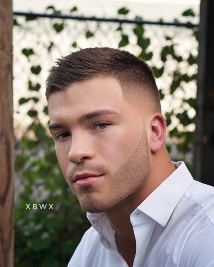 Короткие стрижки мужские модные