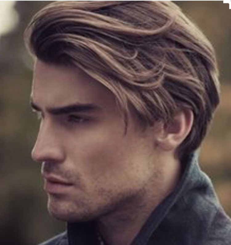 Причёски на средние волосы мужские
