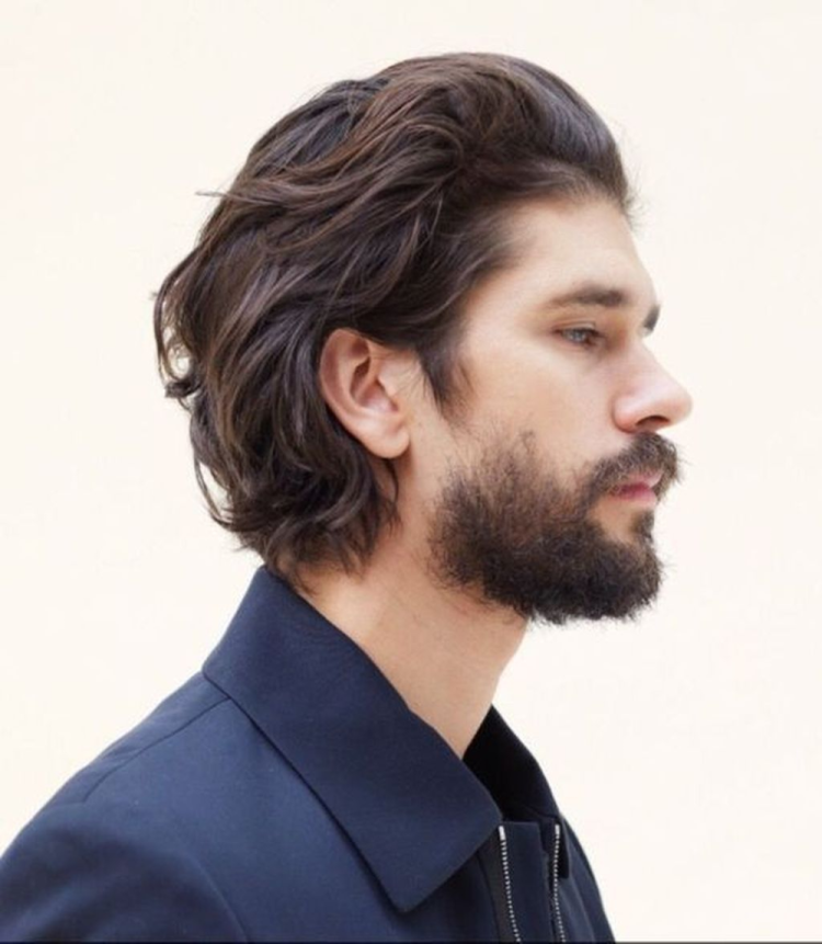 Мужские причёски с длинными волосами