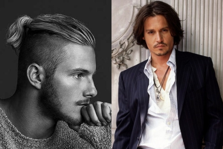 Длинные мужские стрижки