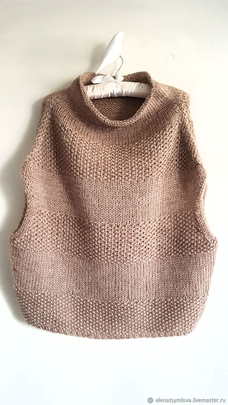 Жилет Cocoon dari_ Knit