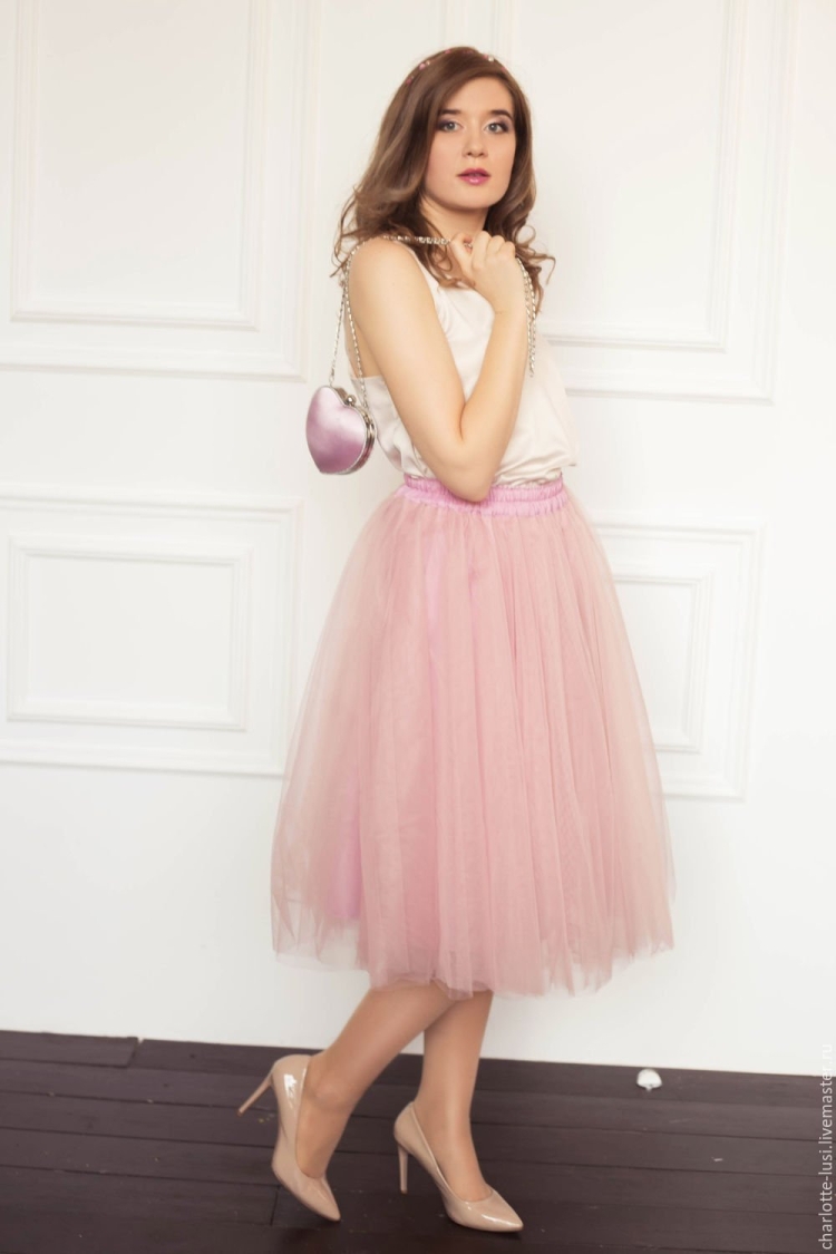 Юбка из фатина