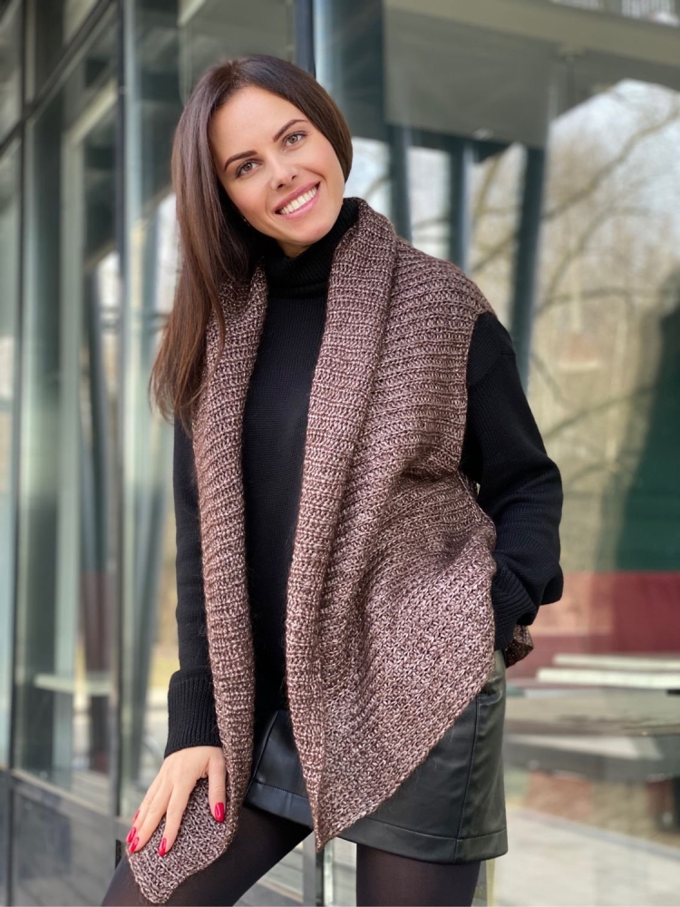 Жилет оверсайз Verena