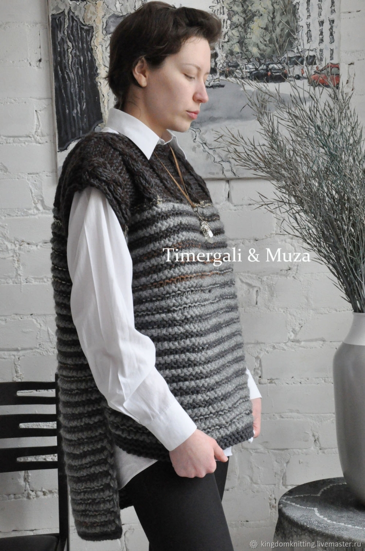 Вязаный жилет Loewe