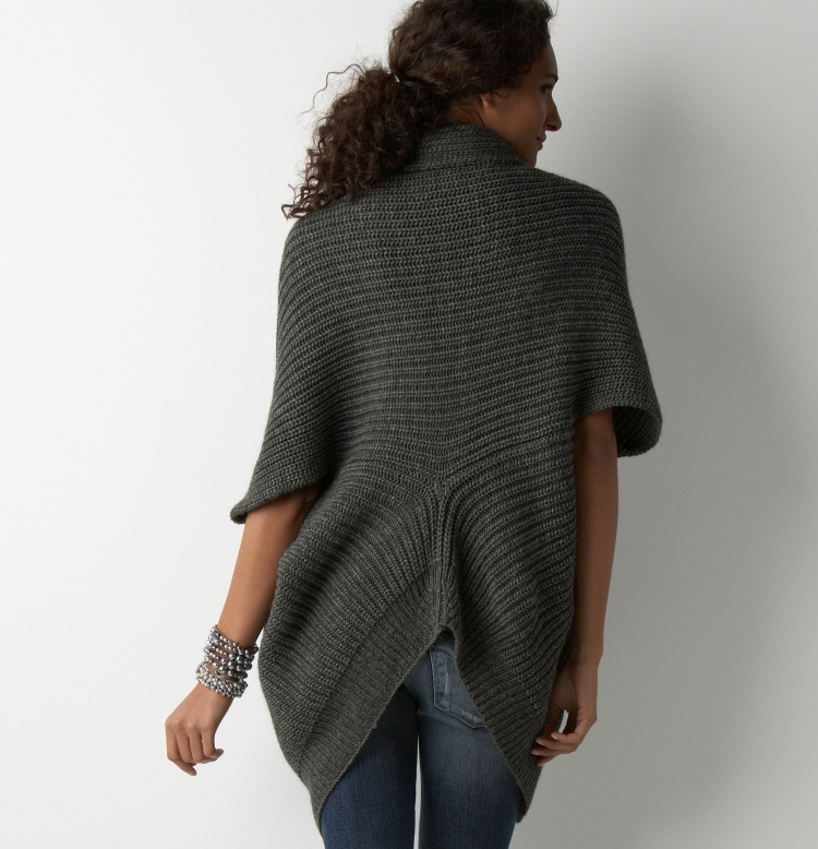 Кардиган кокон трансформер