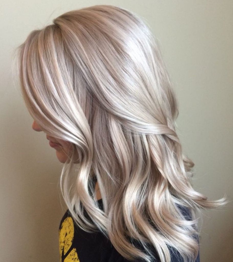 Платинум цвет волос