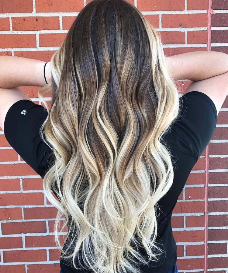 Омбре на волосах