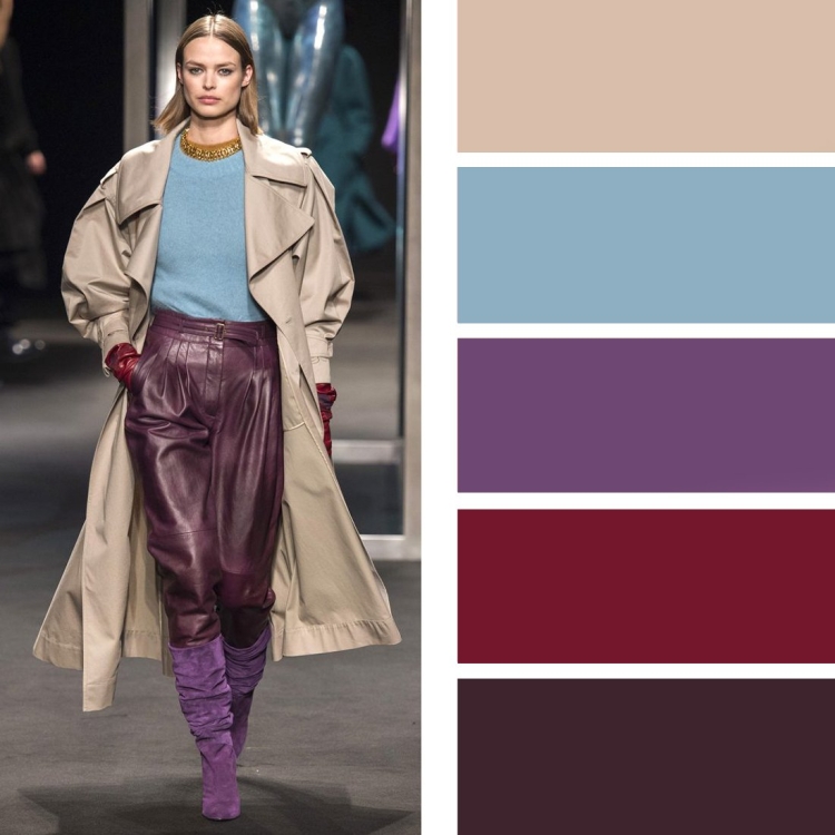 Сочетание цветов в одежде