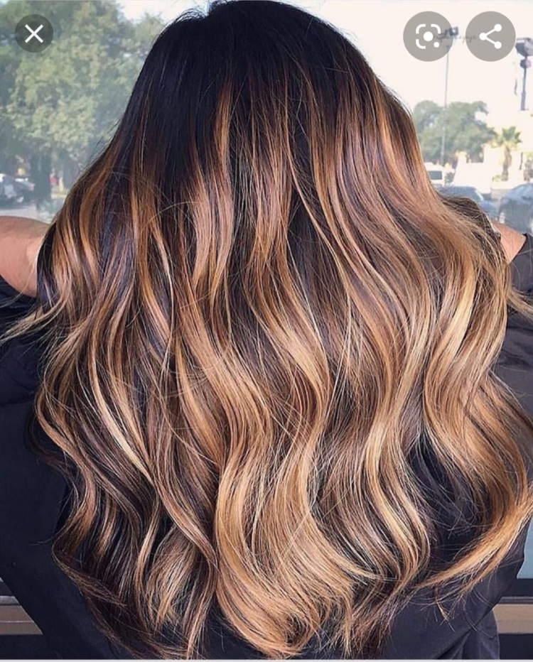 Покрас балаяж