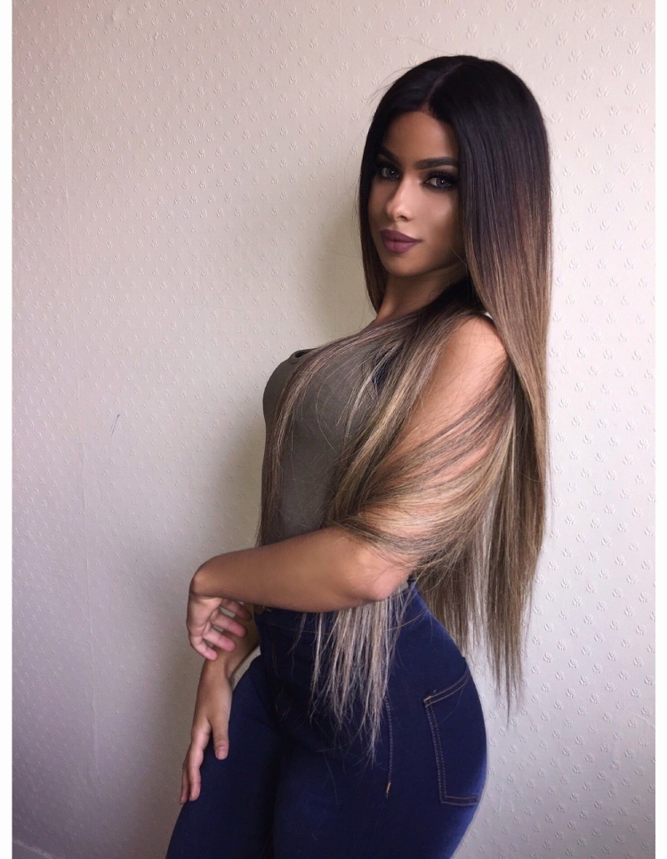 Покраска волос на длинные волосы