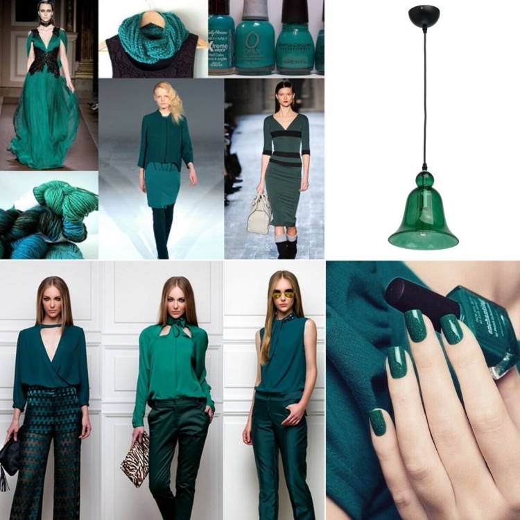 Сочетание цветов с изумрудным