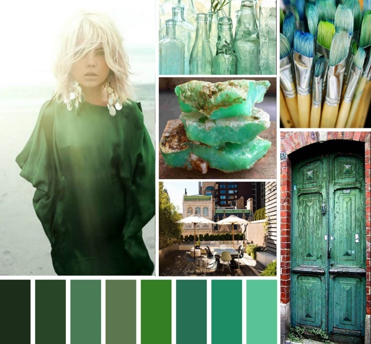 Emerald Green палитра