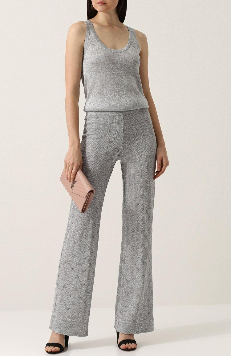 Вязаные брюки женские