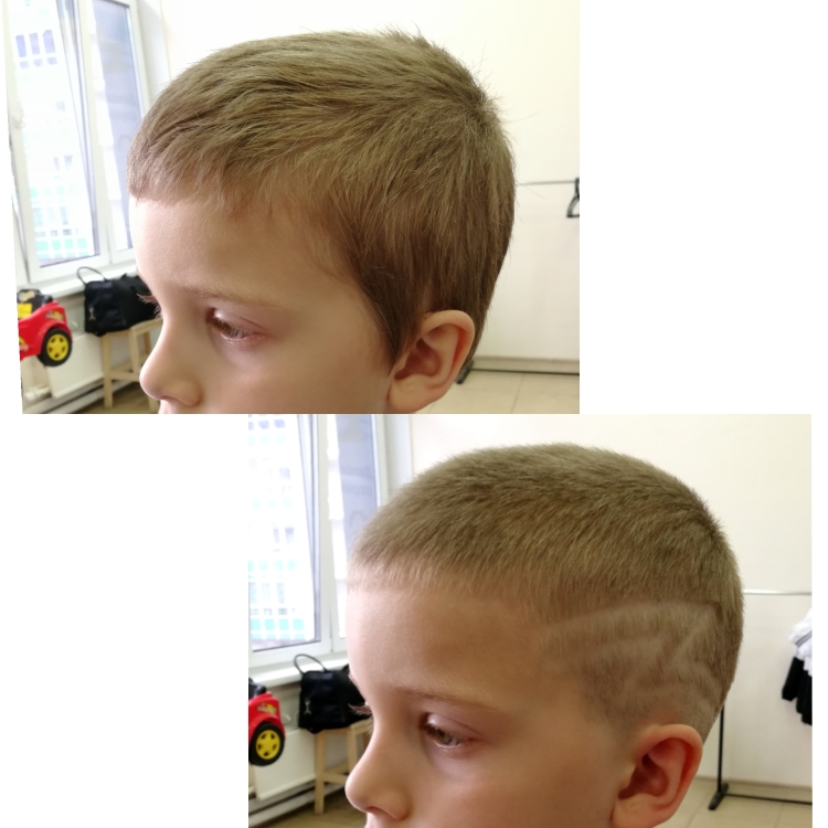 Парикмахерская мальчик стрижка