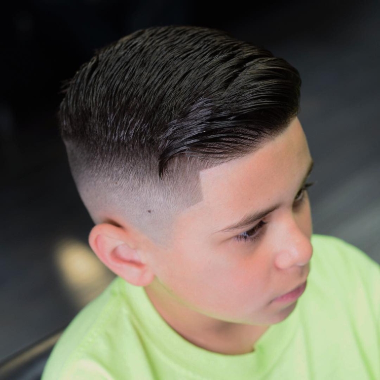 Стрижка фейд для мальчика