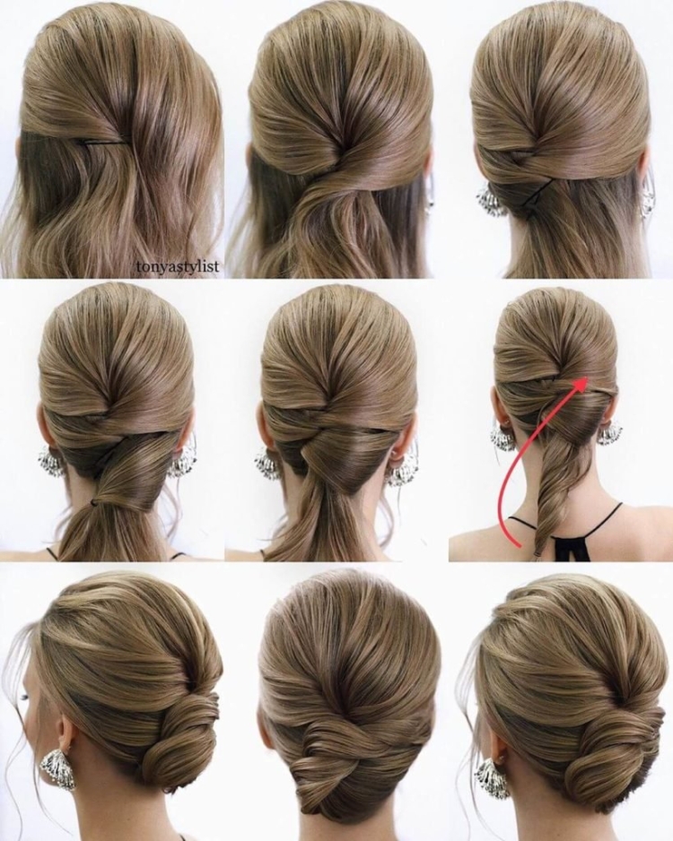 Причёски на средние волосы на каждый день