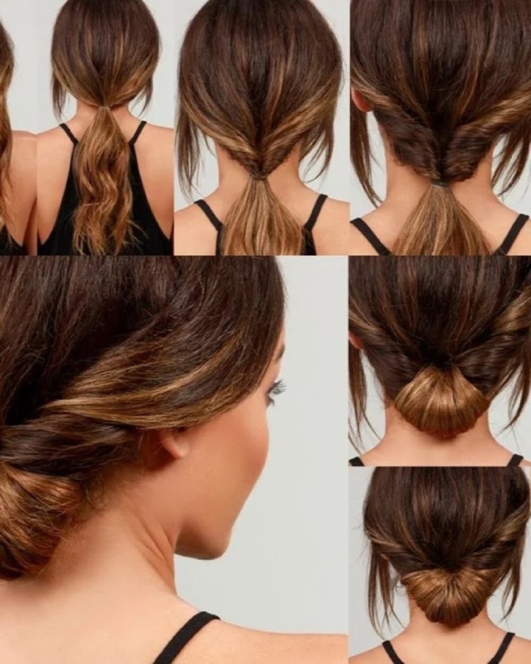 Прически за 5 минут