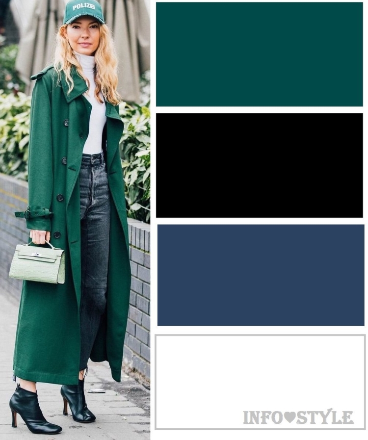 Сочетание цветов с изумрудным