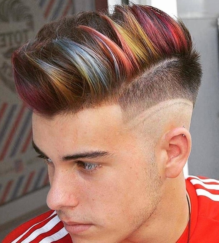 Фейд мелирование