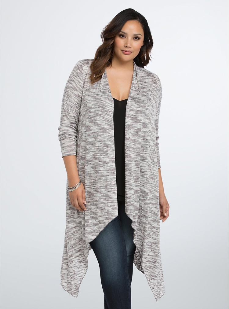 Кардиганы для полных женщин