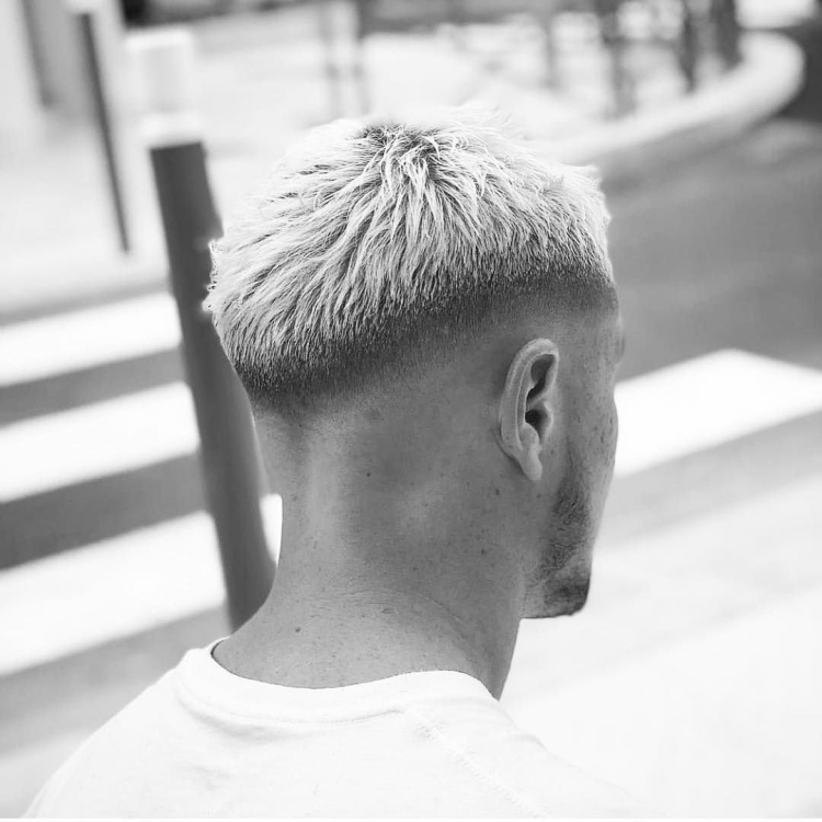 Фейд полубокс затылок