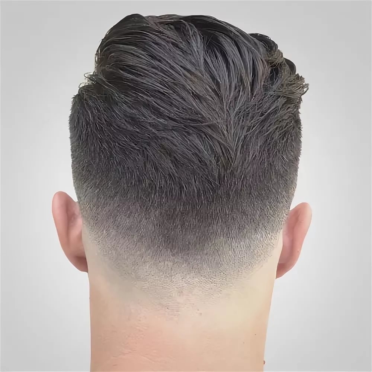 Fade Haircut вид сзади